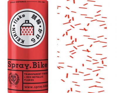 Spray.Bike Keirin Flake Hikaru Red- 400ml